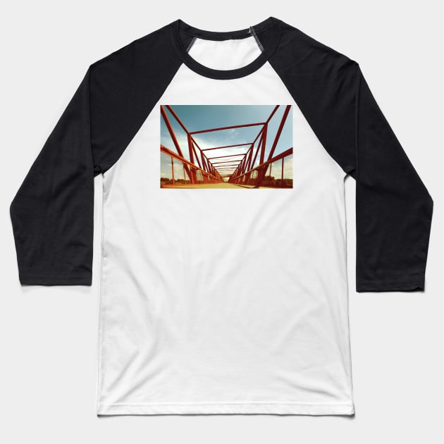 Bridge Perspective Baseball T-Shirt by ernstc